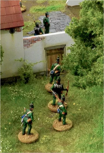 Miniatura 12 de Italeri 6197 Waterloo 1815 La Haye Sainte Diorama escala 1/72