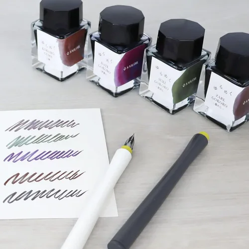 Miniatura 4 de Pluma estilográfica セーラー万年筆, 13-1530-203 Dateokoro DATEGOKORO DATEGOKORO - Tinta en botella de tinte para plumas estilográficas, 0,7 fl oz (20 ml)
