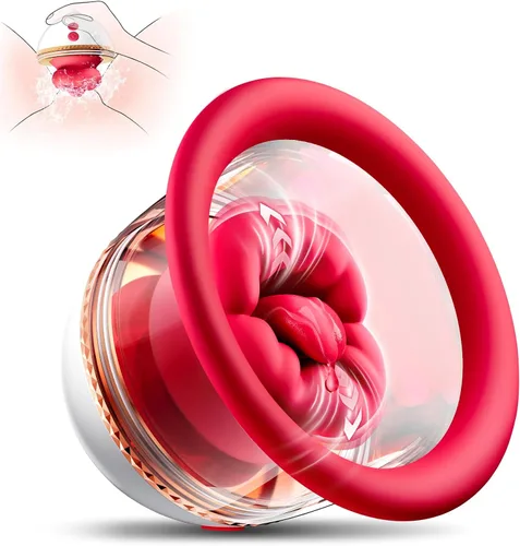Juguetes para pezones, juguete sexual, vibrador de succión – AI Sync Juguetes para pezones con 9 modos de vibración y 3 modos de succión, vibradores