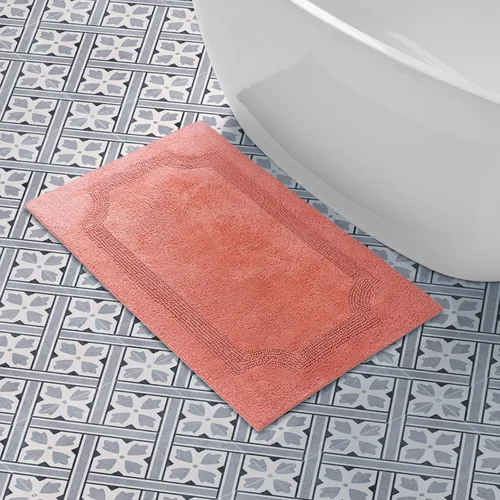 Miniatura 17 de Laura Ashley - Tapete de baño reversible de algodón, decoración de baño de alta calidad, lavable a máquina, altamente absorbente, 17 x 24 pulgadas