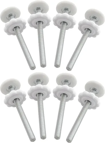 Miniatura 6 de Paquete de 8 piezas de repuesto para puerta de bebé, tornillos de puerta de bebé de 0.315 pulgadas (0.315 in), kit de herramientas de repuesto