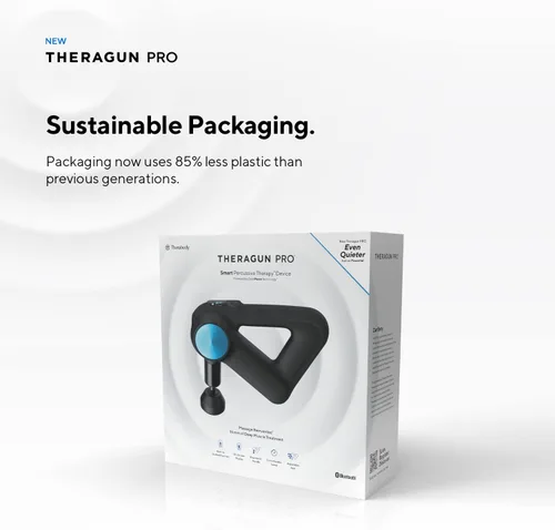 Miniatura 7 de TheraGun Pro - Pistola de masaje manual de tejido profundo - Pistola de masaje de percusión habilitada para Bluetooth y masajeador personal