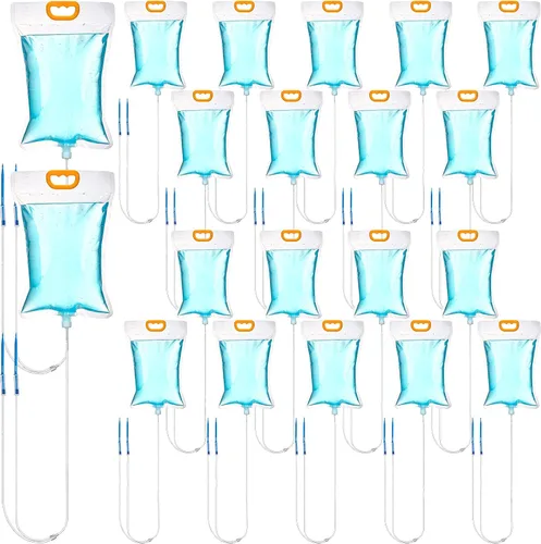 Honeydak Bolsa de agua Plant Iv de 3.5 L, interruptor automático, sistema de riego para colgar picos de riego automático, kits de bolsas de goteo,