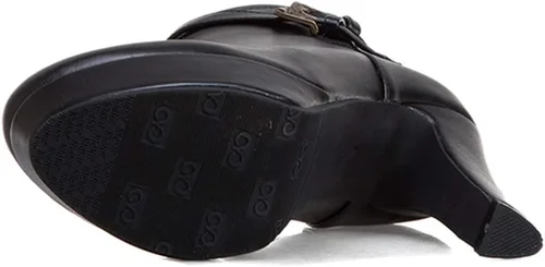 Miniatura 59 de Scaoruki Zapatos de otoño de moda para mujer, botines de tacón de bloque