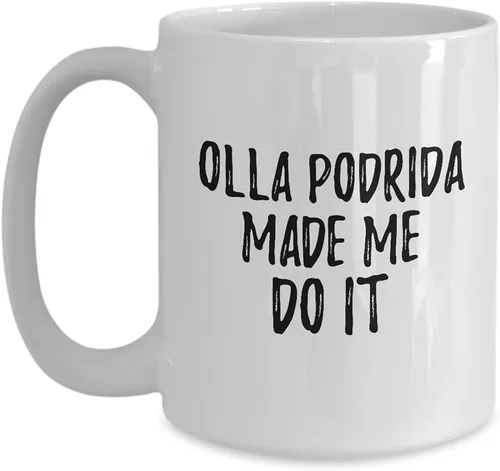 Miniatura 9 de EzGift Olla Podrida Made Me Do It Mug Funny Foodie Present Idea Coffee Tea Cup 11 oz