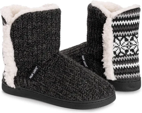 Miniatura 7 de MUK LUKS Pantuflas Cheyenne para mujer