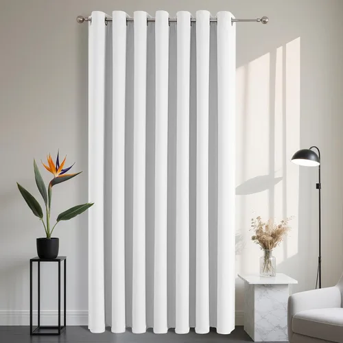 Miniatura 103 de Joydeco - Juego de 2 paneles de cortinas opacas de 63 pulgadas, 2 cortinas largas con aislamiento térmico burg, cortinas de oscurecimiento