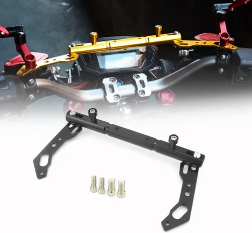 Barra de equilibrio ajustable para motocicleta, barra transversal, horquilla, palanca de refuerzo, soporte de teléfono GPS para Xmax 125 250 300 400
