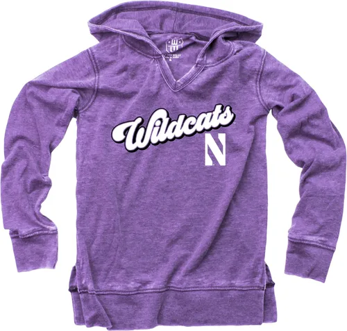 Miniatura 43 de Wes and Willy NCAA Camiseta con Capucha de Cuello en V para Niñas azul (Ucla bruins blue)