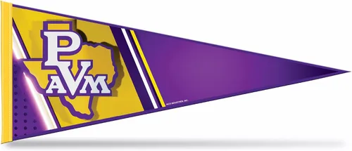 Miniatura 52 de Rico Industries NCAA Primary - Banderín de fieltro para decoración de pared, de 12 x 30 pulgadas, ideal para el hogar, dormitorio, decoración