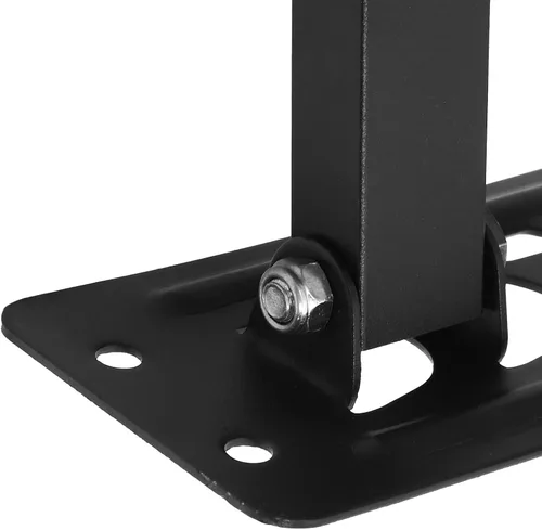 Miniatura 8 de Hemobllo Soporte telescópico de montaje en pared para televisores, pantallas grandes, giratorio, retráctil, de acero laminado en frío, soporte