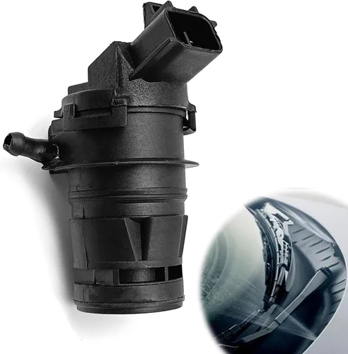 Miniatura 7 de Bomba de motor de lavaparabrisas con arandela compatible con Nissan Pathfinder, Altima, Frontier, Maxima, Xterra Infiniti FX35 FX45 OEM 28920-3Z000