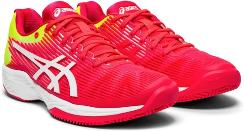 Miniatura 2 de ASICS Zapatos de tenis Solution Speed FlyteFoam Clay para mujer, BlancoPlateado, M US