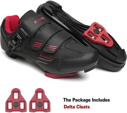 Miniatura 3 de Zapatos de ciclismo unisex compatibles con Peloton zapatos de bicicleta con clip para interiores Peleton Road Bike Riding Racing Zapatos de ciclismo