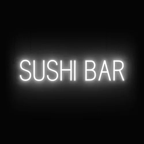 Miniatura 65 de SpellBrite Señal de PHO para restaurantes Señalización LED azul para restaurantes con LED de neón para empresas 13.2 x 6.3 pulgadas