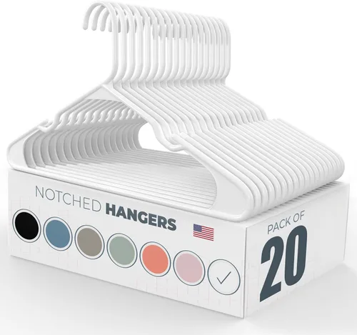 Miniatura 13 de Perchas de plástico gris para ropa Paquete de 200 unidades disponibles para 15, 30, 45, 60, 100, 150, 200 unidades, perchas de plástico