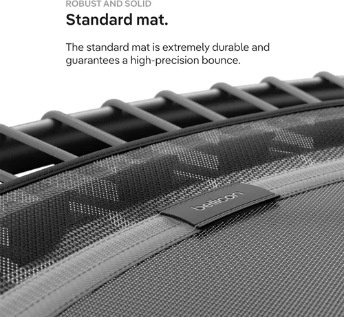 Miniatura 6 de bellicon Mini trampolín Suspensión elástica de hasta 330 libras Rebotador de fitness interior para adultos Patas atornilladas