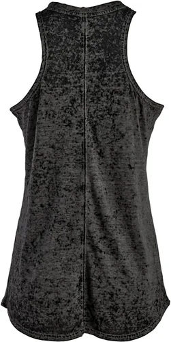 Miniatura 4 de Threadrock Camiseta sin mangas con diseño de bandera Burnout de Honor Respect para mujer