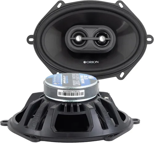 Miniatura 16 de ORION Cobalt Series CB693 - Altavoces coaxiales de 3 vías para automóvil, 320 W, 4 ohmios, rango completo, graves mejorados, cono de polipropileno