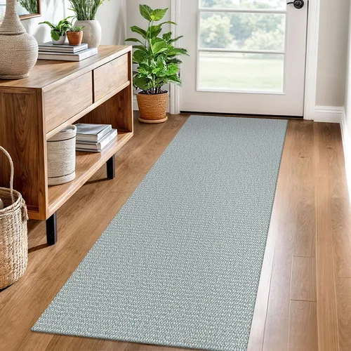 Miniatura 180 de EARTHALL Alfombra pequeña de 2 x 3 pies, lavable para entrada, antideslizante, trenzada, alfombra para puerta interior y exterior, alfombra tejida