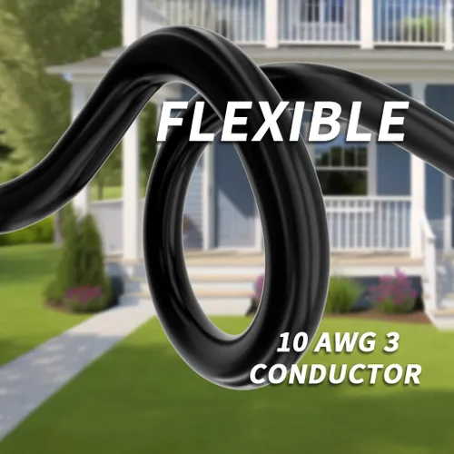 Miniatura 6 de PlugSaf Cable adaptador de generador RV de 3 clavijas de 15 amperios a 30 amperios, enchufe macho NEMA 5-15 a enchufe hembra NEMA L5-30, cable