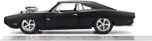 Miniatura 3 de Jada Fast & Furious 1:24 Dom's 1970 Dodge Charger R/T - Auto fundido a presión, juguetes para niños y adultos