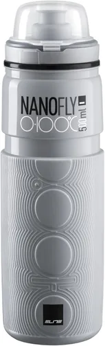 Miniatura 2 de Elite NanoFly - Botella de ciclismo aislada para todas las estaciones (32.0-212.0 °F) de 16.9 fl oz (azul)