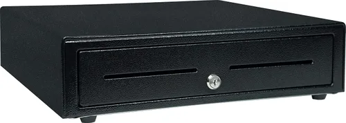 Star Micronics CD4-1616 Cajón de Efectivo Serie Choice de 5 Billetes / 5 Monedas con 2 Ranuras para Medios y Cable Incluido (16" x 16") - Negro
