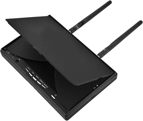 Miniatura 6 de FPV Monitor Dual Receptor 5.8GHz 40Channels 7Inch LCD Monitor/Pantalla Receptor Monitor para FPV Drone Quadcopter con Receptor Inalámbrico 140/120