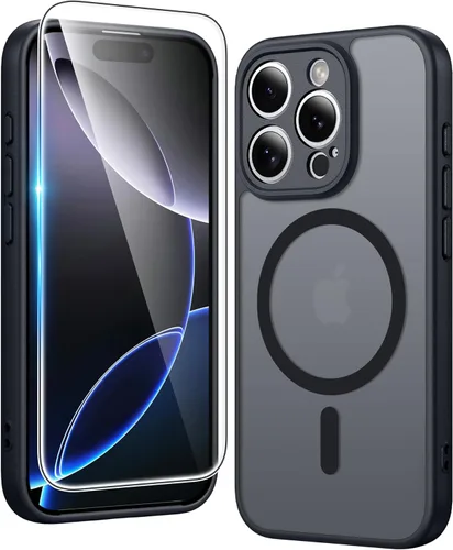 Miniatura 1749 de FNTCASE Funda para iPhone 13 Pro-Max: Fundas magnéticas transparentes compatibles con Magsafe Slim anti amarillamiento protección contra caídas