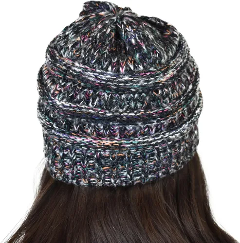 Miniatura 540 de C.C Trendy Warm Chunky Soft Stretch Cable Knit Beanie