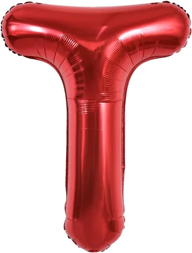 Miniatura 8 de TONIFUL Globos de Letras Rojas Brillantes Grandes de 40 Pulgadas A-Z, Globos Gigantes Jumbo de Helio de Papel de Aluminio Mylar Letra K Grande