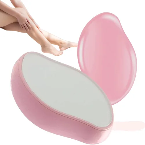 Borrador de pelo de cristal, depiladora para mujeres y hombres, herramienta reutilizable para depilación y exfoliación, borrador de vello facial y
