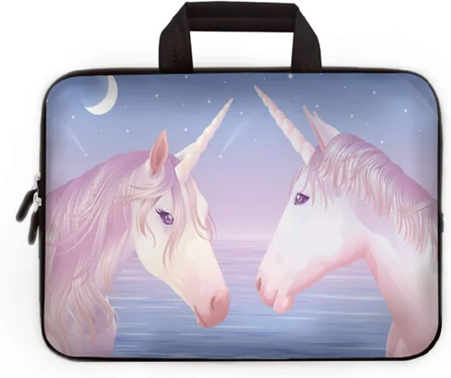 Miniatura 9 de 14 15 15.4 15.6 pulgadas Funda para portátil con asa, funda protectora para computadora, funda para portátil de neopreno, funda para cuaderno, funda
