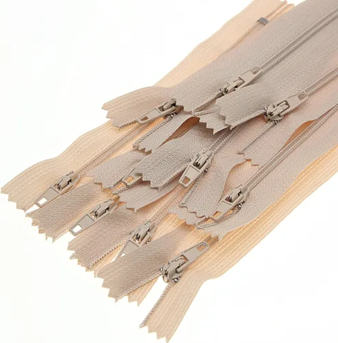 Miniatura 6 de #3 Beige Nylon Coil Zipper Closed End Zippers Bulk for DIY Tailor Sewing Crafts,Bags,Purses(30 PCS/Pack,7 Inch) SHUNLI