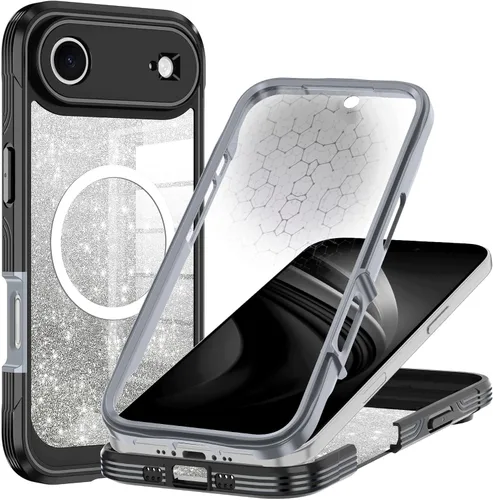 Miniatura 14 de Hekodonk Funda para iPhone 15 Pro Max, compatible con Magsafe [protector de pantalla de vidrio templado integrado y protección de lente de cámara]