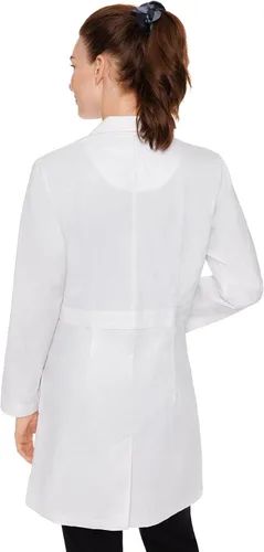 Miniatura 2 de Med Couture Women's Lab Coat 37 inch White Labcoat Long