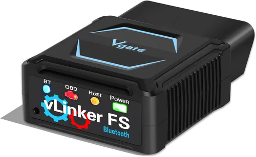 Vgate vLinker FS Bluetooth OBD2 Herramienta de escaneo de diagnóstico, lector de código de coche OBDII para iOS, Android y Windows | OBDII - Lector