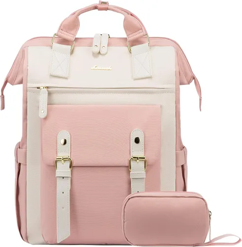 Miniatura 42 de LOVEVOOK - Mochila para laptop, para viaje de trabajo, bolso de enfermera, profesor, médico, viajero, para computadora de negocios, mochila