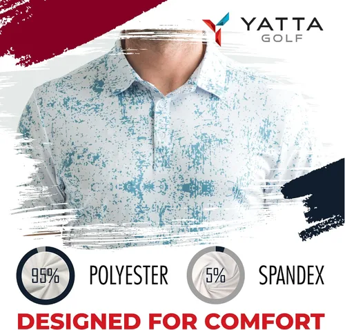 Miniatura 5 de YATTA GOLF Standout Performance - Polos de golf para hombre