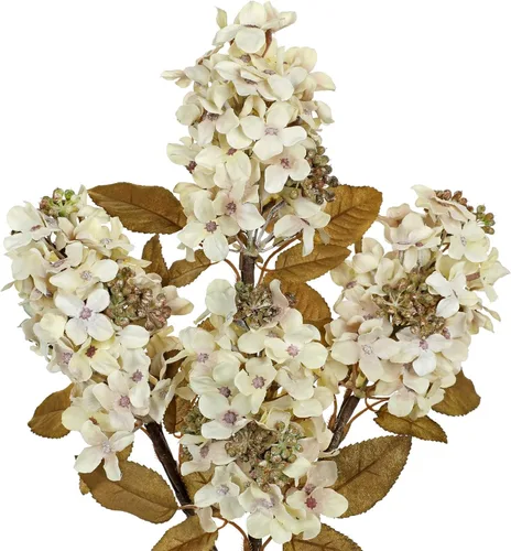 Miniatura 10 de GnFlus 3 piezas de ramas artificiales de algodón falsas para decoración de primavera y otoño en interiores estilo boho, flores artificiales de tallo