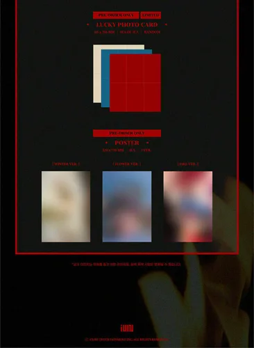 Miniatura 4 de (G)I-DLE 4th Mini Album [BURN] FIRE VER. CD+Photo Book+3 Card+Mini Poster(ON PACK) K-POP SEALDED+TRACKING CODE