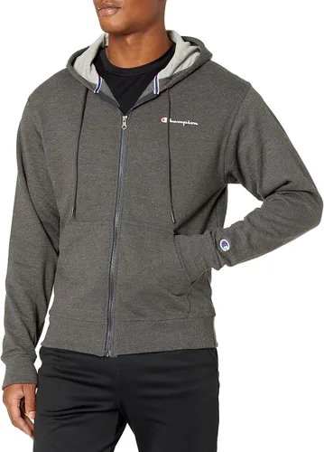 Miniatura 4 de Champion, Powerblend - Sudadera con capucha y cremallera para hombre (regular o grande y alto)