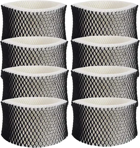 Paquete de 8 filtros de absorción de humidificador compatibles con filtro de repuesto Holmes humidificador HWF62 y HWF62CS, filtro A