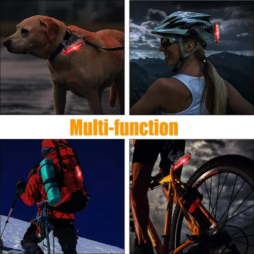 Miniatura 6 de Luz trasera de bicicleta, luces traseras de bicicleta USB-C recargable LED linterna de seguridad para ciclismo con 4 modos de luz para carretera