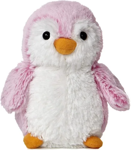 Miniatura 4 de Aurora® Pingüino de pompón juguetón™ Luminoso de peluche - Compañeros vibrantes para abrazos cálidos - Perfecto para adultos, niños y cumpleaños