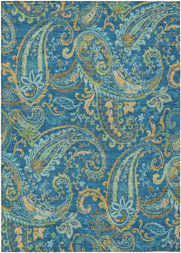 Miniatura 10 de Addison Rugs Chantille ACN533 - Alfombra negra de 8 x 10 pies, resistente a las manchas, lavable a máquina, no se desprende, para dormitorio, sala
