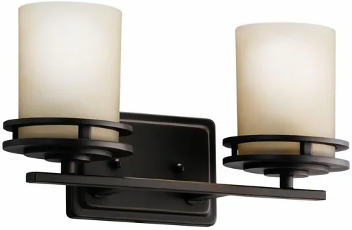 Miniatura 14 de Kichler Hendrik - Lámpara de pared de 12 pulgadas en bronce antiguo con vidrio grabado en color oscuro, lámpara de pared de 1 luz para dormitorio