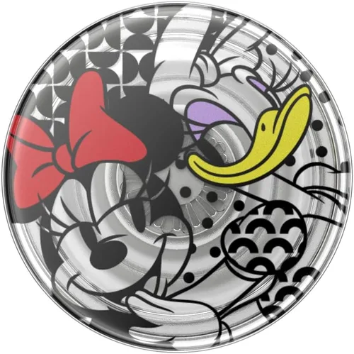 Miniatura 5 de PopSockets Agarre adhesivo para teléfono, soporte, soporte para teléfono, Disney, translúcido Minnie y Daisy 4Ever Minnie & Daisy