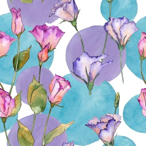 BaoHArtHome Papel tapiz floral para despegar y pegar, papel de contacto morado y rosa, moderno, extraíble, para dormitorio, baño, apto para